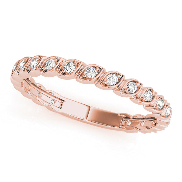 1/6 ct tw Lab Diamond Band With Sizing Bar