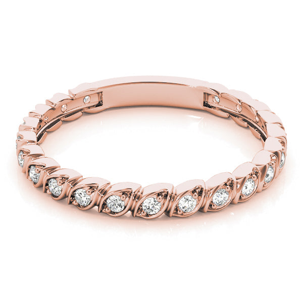 1/6 ct tw Lab Diamond Band With Sizing Bar