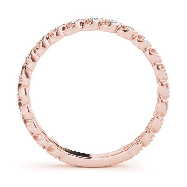 1/6 ct tw Lab Diamond Band With Sizing Bar