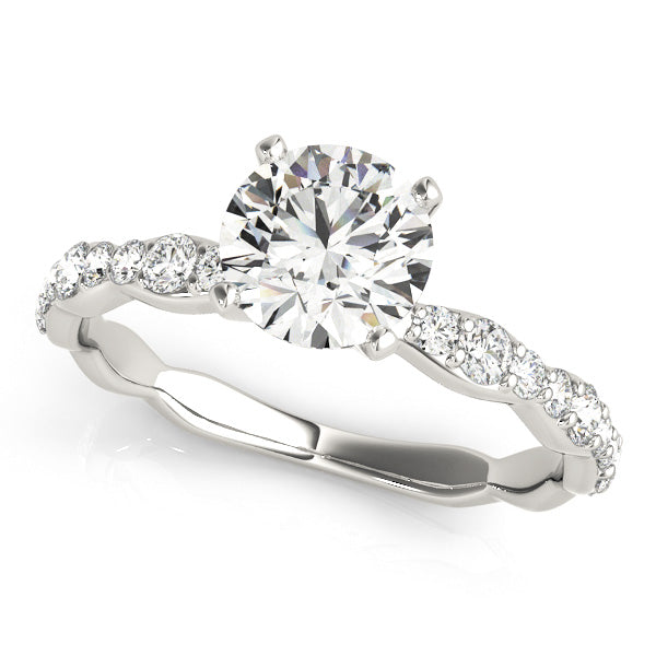 1/3 ct tw Lab Diamond Engagement Ring