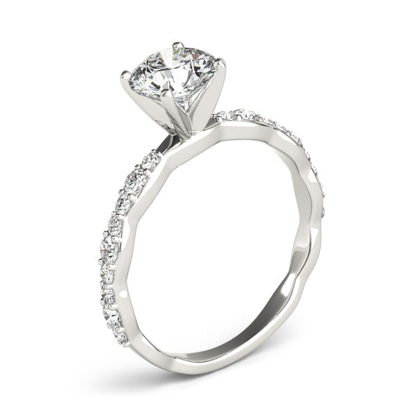 1/3 ct tw Lab Diamond Engagement Ring
