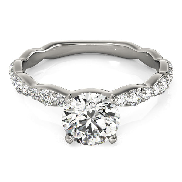 1/3 ct tw Lab Diamond Engagement Ring