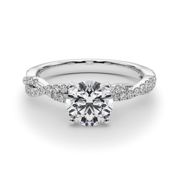 1/5 ct tw Lab Diamond Engagement Ring