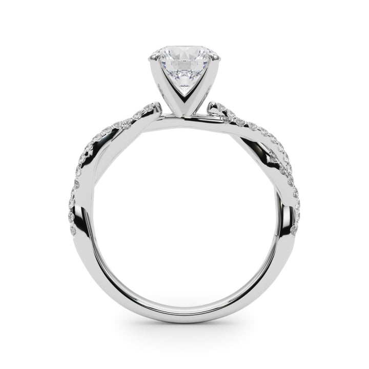 1/5 ct tw Lab Diamond Engagement Ring