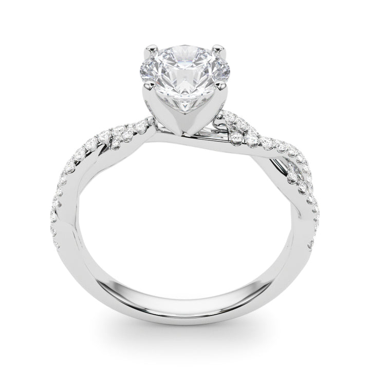 1/5 ct tw Lab Diamond Engagement Ring