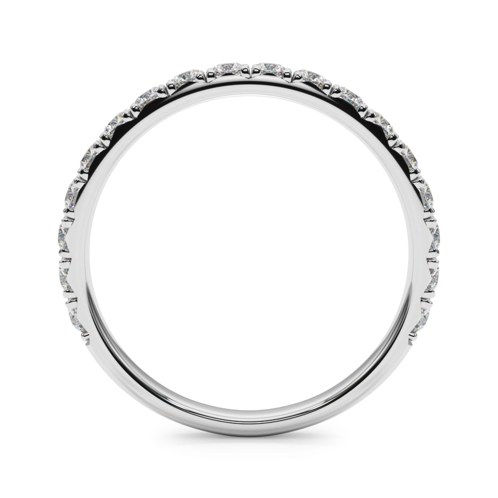 3/8 ct tw Lab Diamond Straight Wedding Band