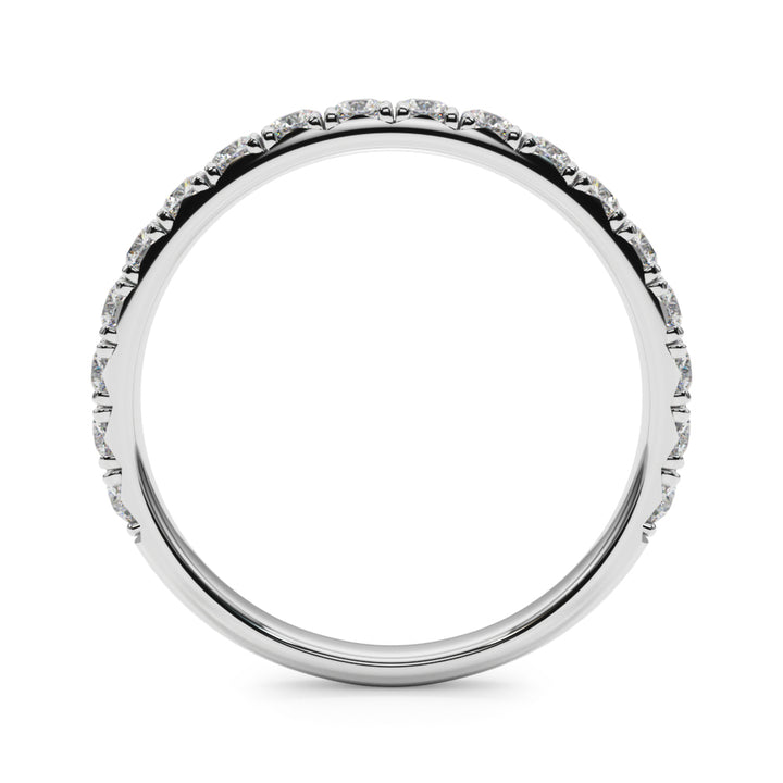 3/8 ct tw Lab Diamond Straight Wedding Band