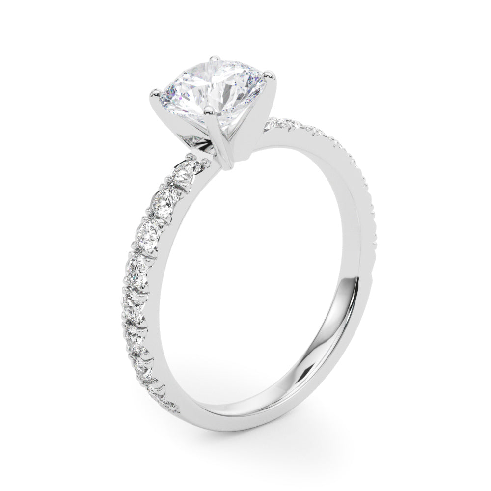 1 1/3 ct tw Lab Diamond Engagement Ring