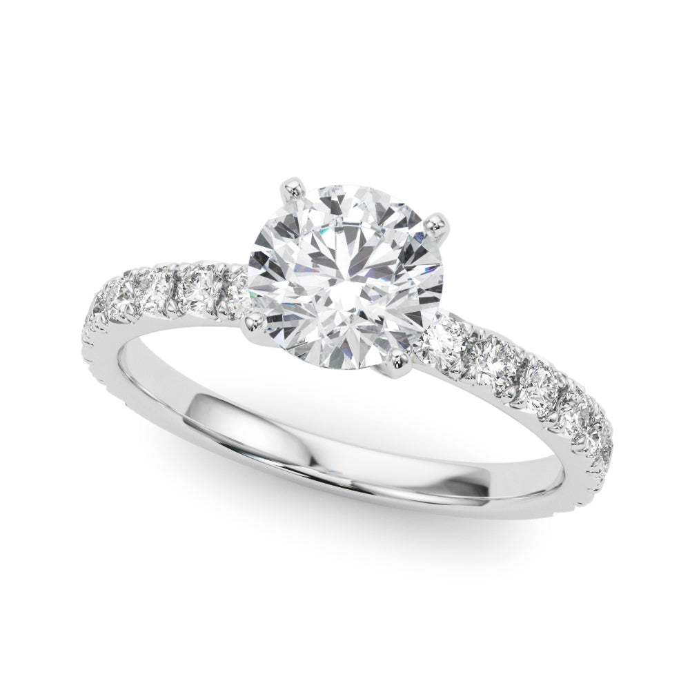 1 1/3 ct tw Lab Diamond Engagement Ring