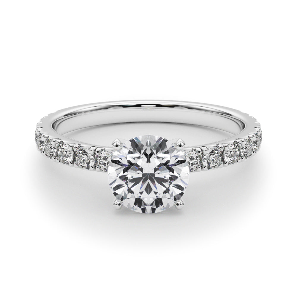 1 1/3 ct tw Lab Diamond Engagement Ring