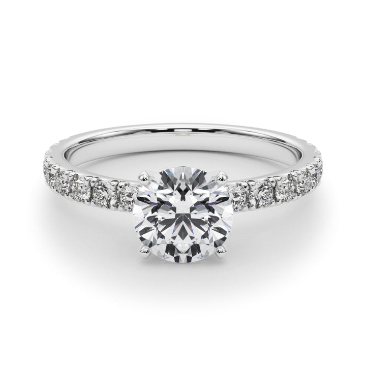 1 1/3 ct tw Lab Diamond Engagement Ring