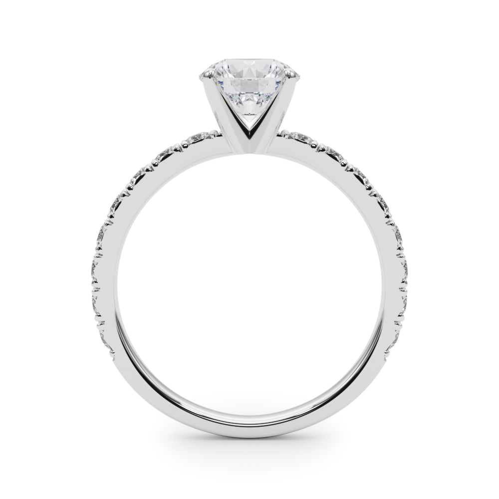 1 1/3 ct tw Lab Diamond Engagement Ring