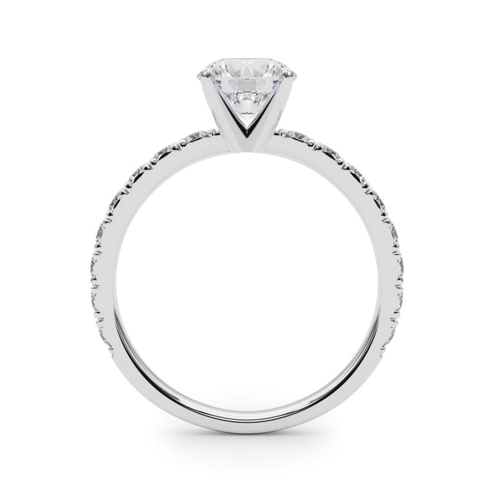 1 1/3 ct tw Lab Diamond Engagement Ring