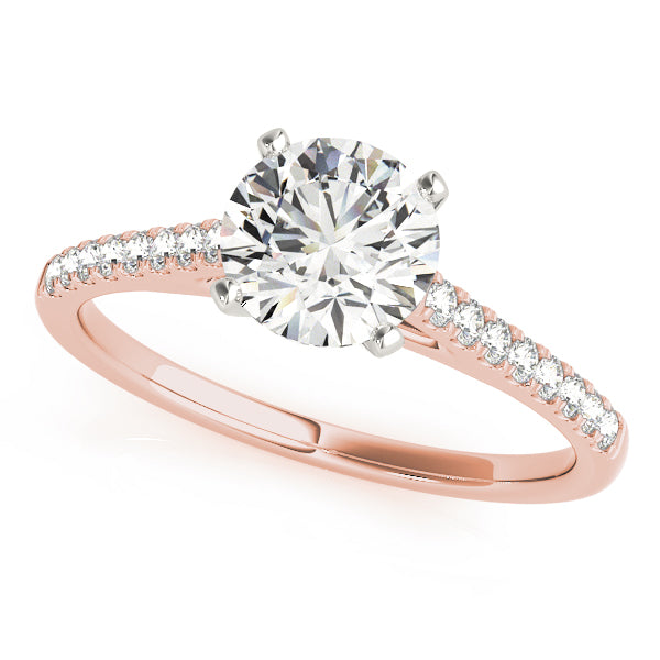 1/6 ct tw Lab Diamond Engagement Ring