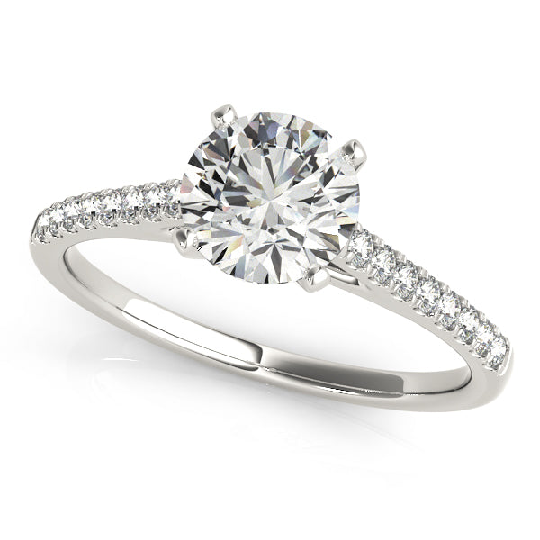 1/6 ct tw Lab Diamond Engagement Ring