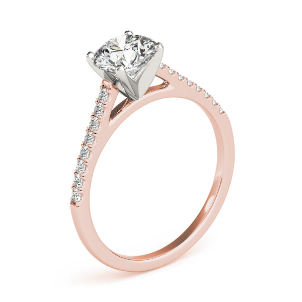 1/6 ct tw Lab Diamond Engagement Ring