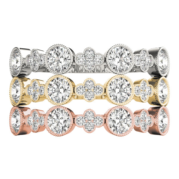 1/3 ct tw Lab Diamond Stackable Ring