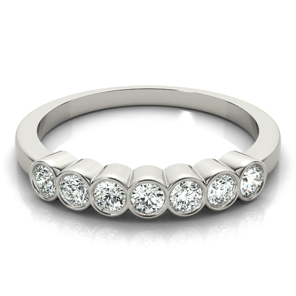 14K White Gold Multi-Diamond Fashion Ring