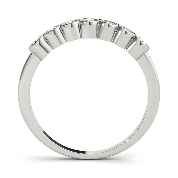 18K White Gold Lab Diamond Fashion Band Ring