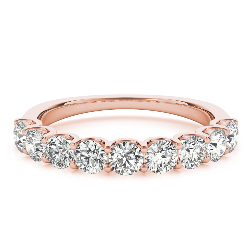 9 STONE WEDDING BAND