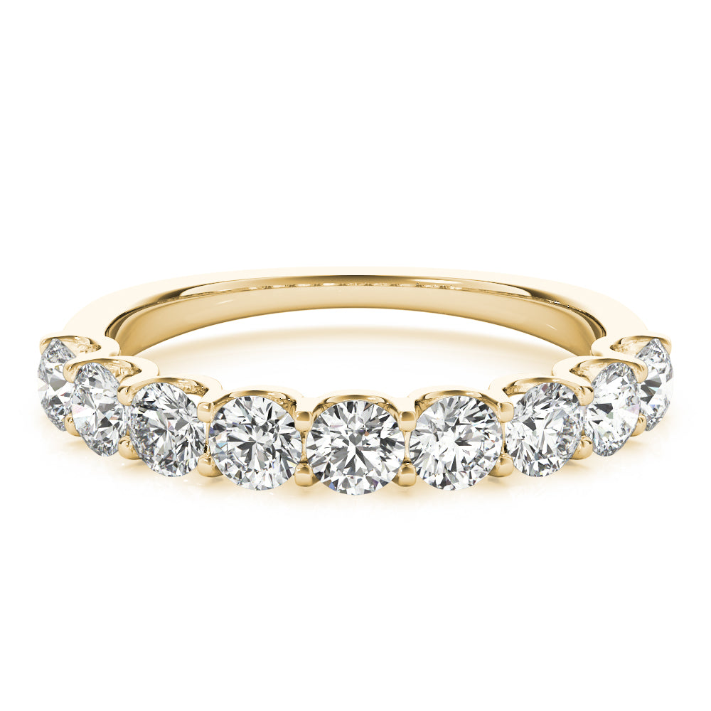 9 STONE WEDDING BAND