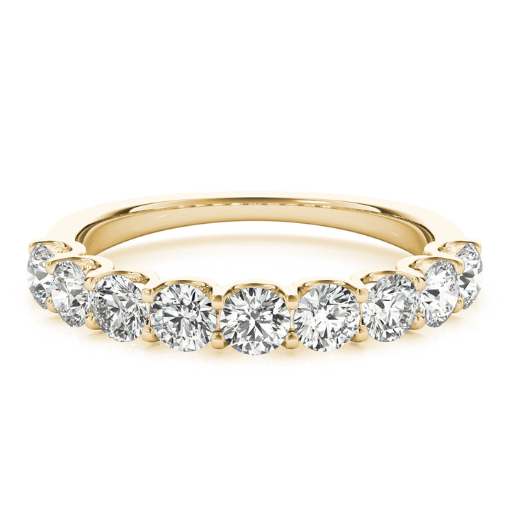 9 STONE WEDDING BAND