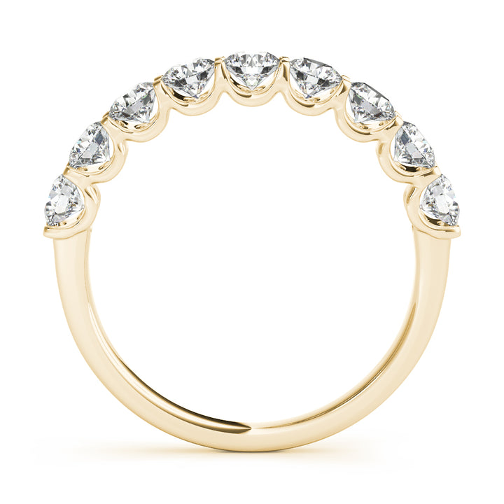 9 STONE WEDDING BAND