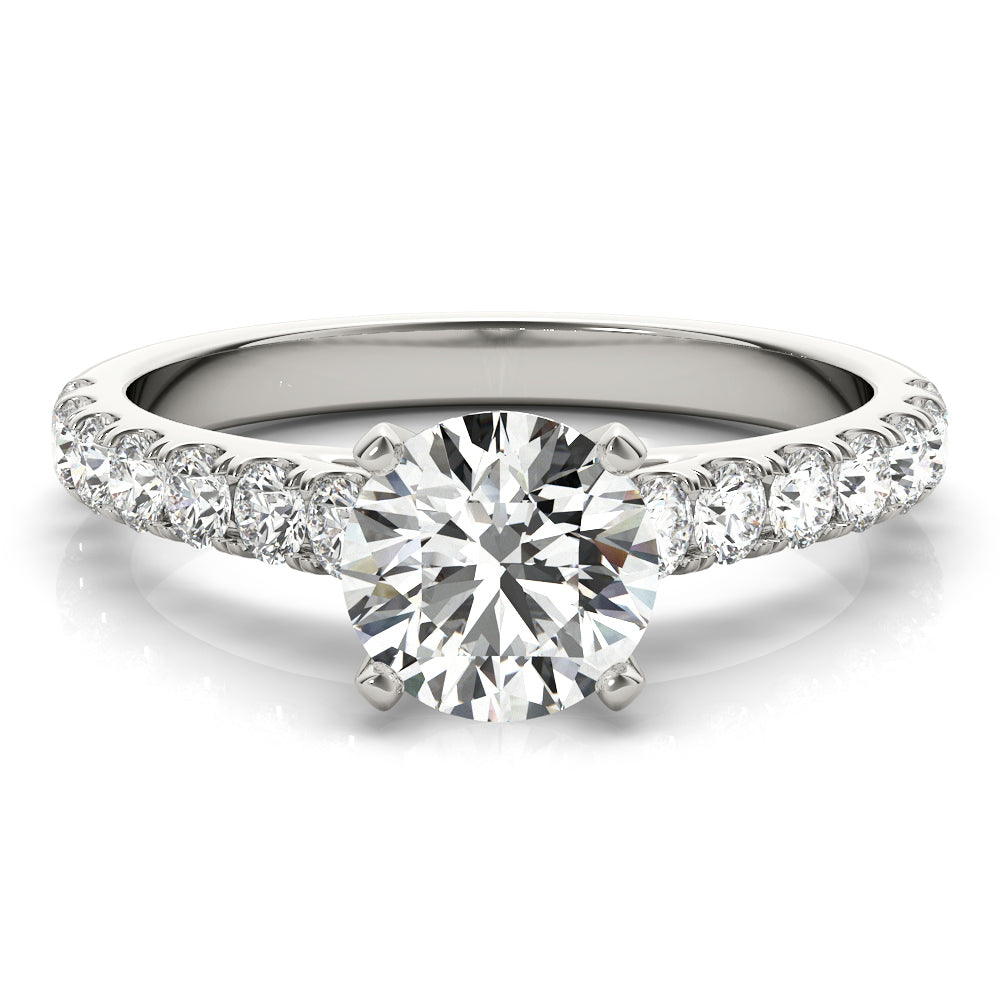1/2 ct tw Lab Diamond 1/2 Cttw 1/2 Way Around Band