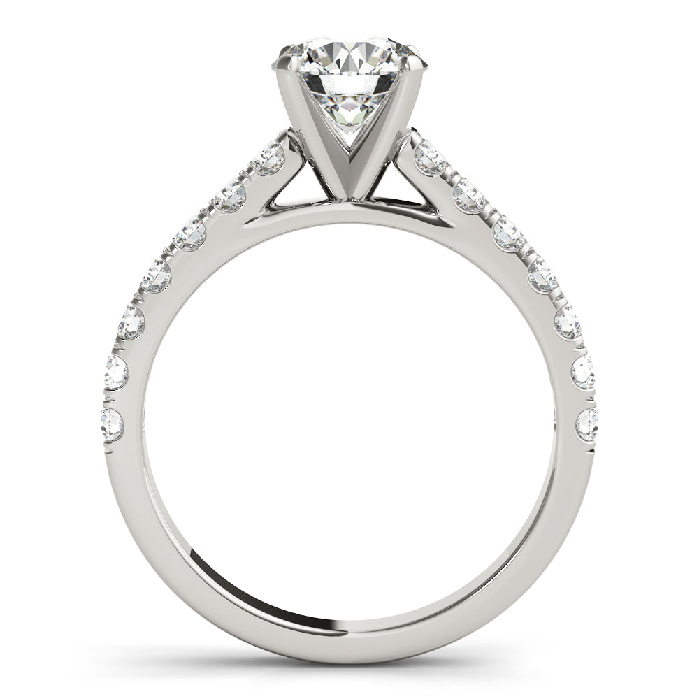 1/2 ct tw Lab Diamond 1/2 Cttw 1/2 Way Around Band