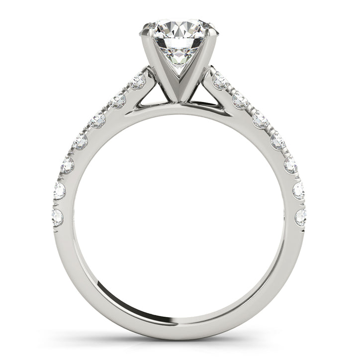 1/2 ct tw Lab Diamond 1/2 Cttw 1/2 Way Around Band