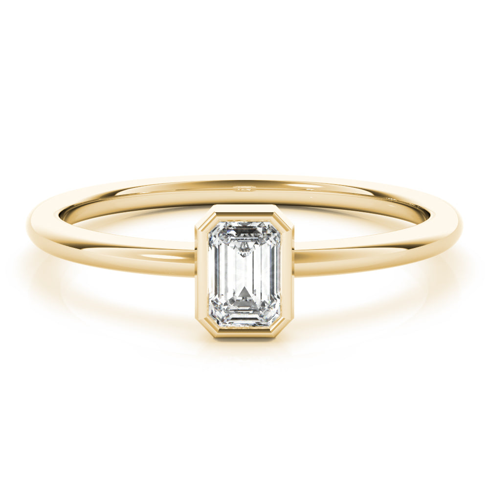 EMERALD SOLITAIRE STACKABLE