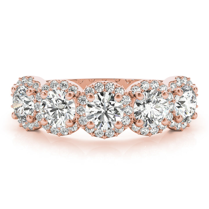 DIAMOND BAND ROUND STONES