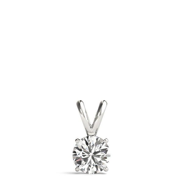 5/8 ct tw Lab Diamond 60Pt(5.4)4Pr Wire Pendant