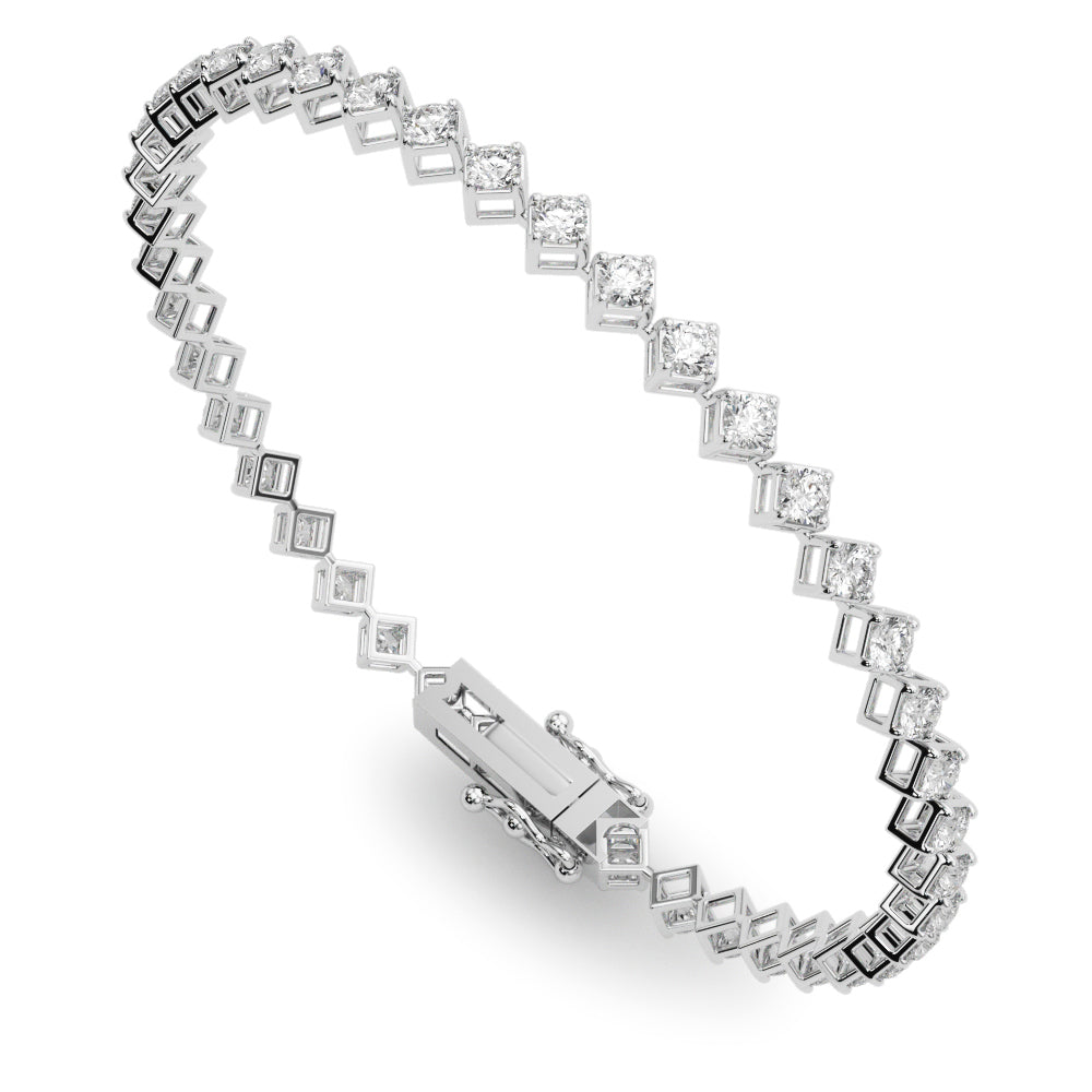 2 ct tw Lab Diamond Lab Grown Diamond Bracelet