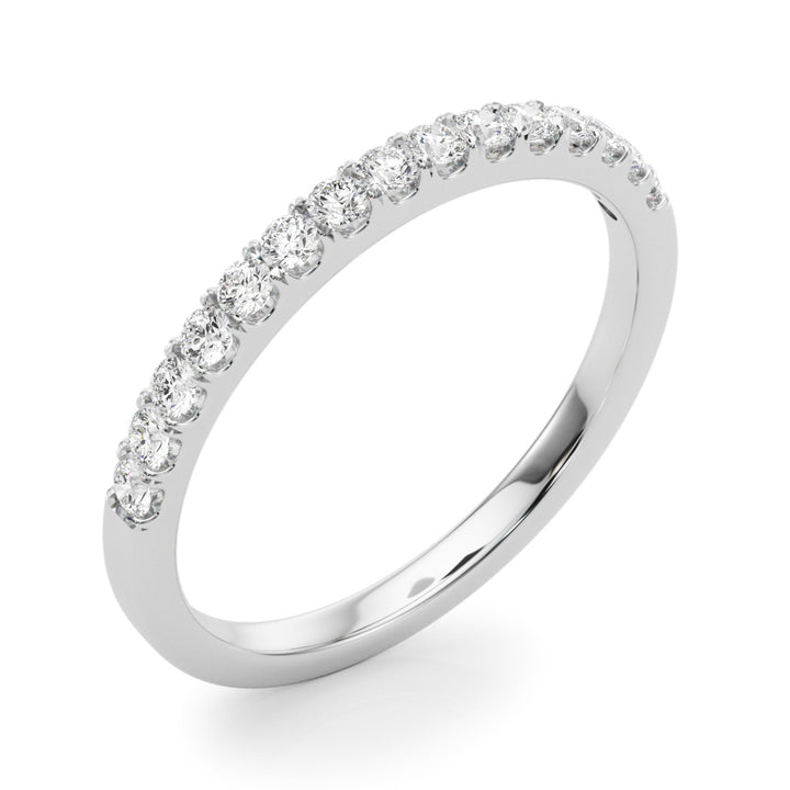 1/4 ct tw Lab Diamond Lab Grown Diamond Half Way Around Band