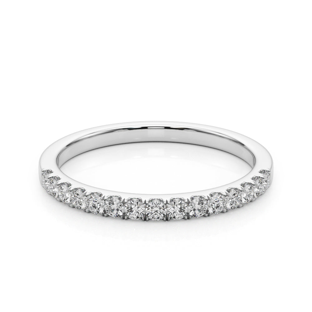 1/4 ct tw Lab Diamond Lab Grown Diamond Half Way Around Band