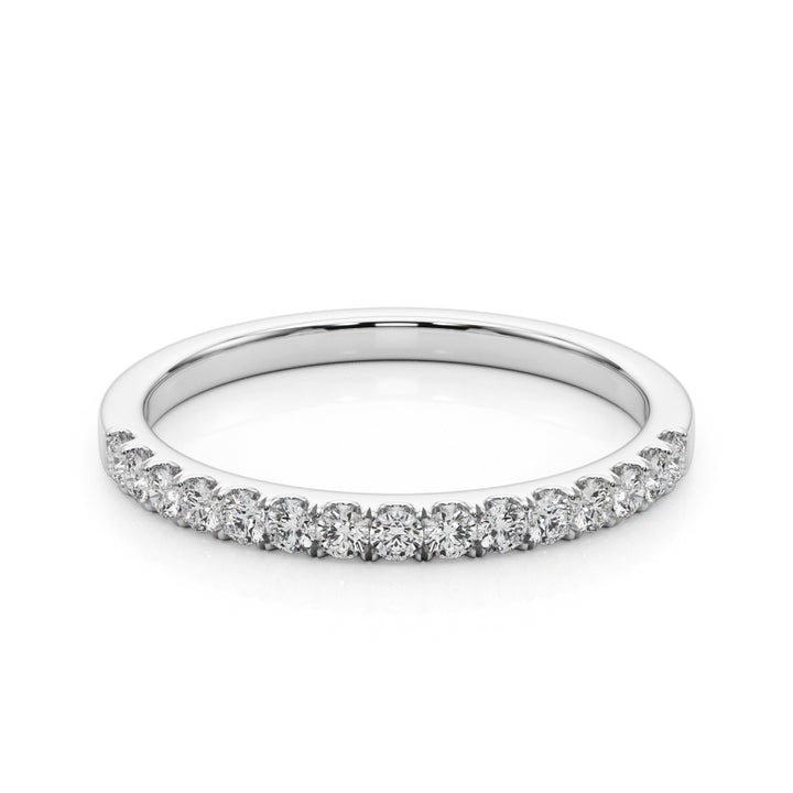 1/4 ct tw Lab Diamond Lab Grown Diamond Half Way Around Band
