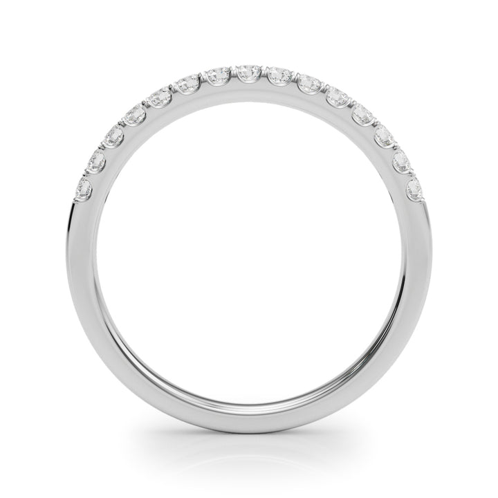 1/4 ct tw Lab Diamond Lab Grown Diamond Half Way Around Band