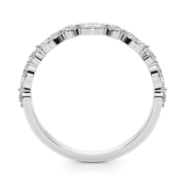 1/2 ct tw Lab Diamond Lab Grown Diamond Wedding Band