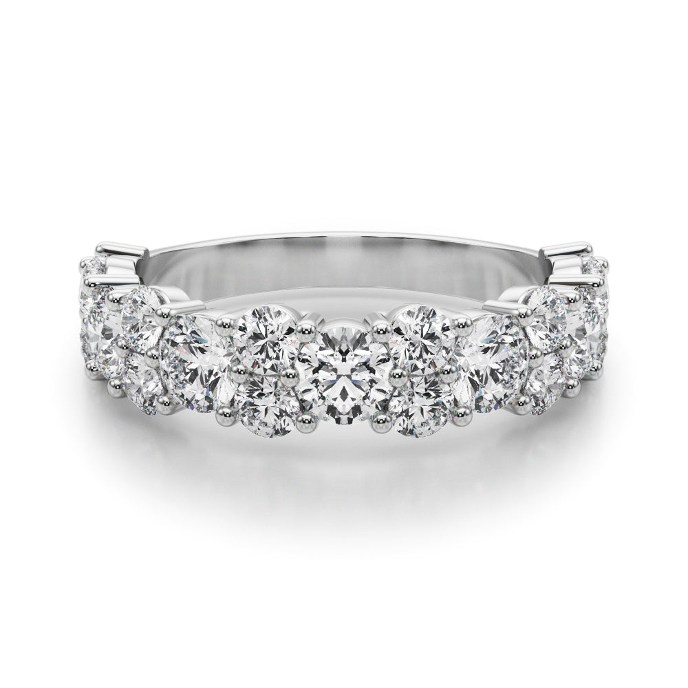 2 1/5 ct tw Lab Diamond Lab Grown Diamond Band