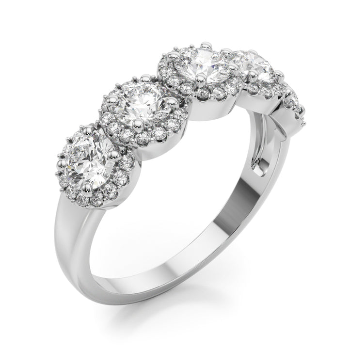1 1/2 ct tw Lab Diamond Lab Grown Diamond Band