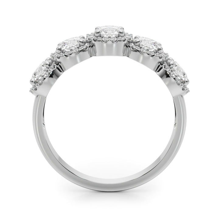 1 1/2 ct tw Lab Diamond Lab Grown Diamond Band