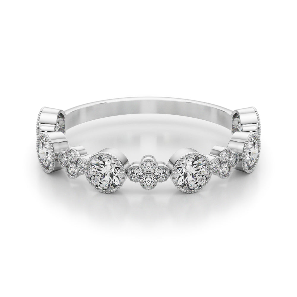 1/3 ct tw Lab Diamond Lab Grown Diamond Stackable Ring