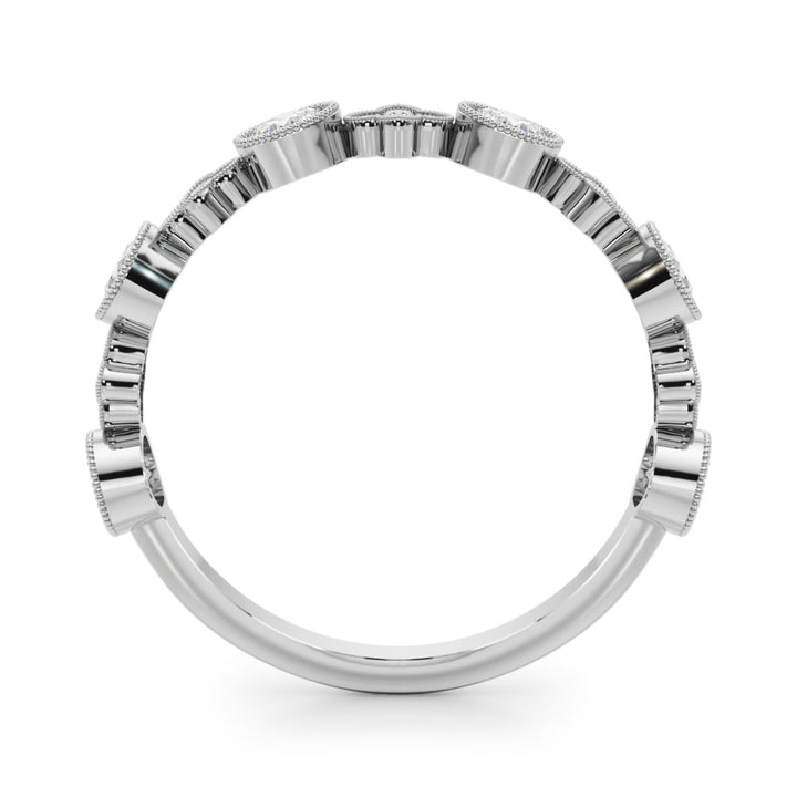 1/3 ct tw Lab Diamond Lab Grown Diamond Stackable Ring