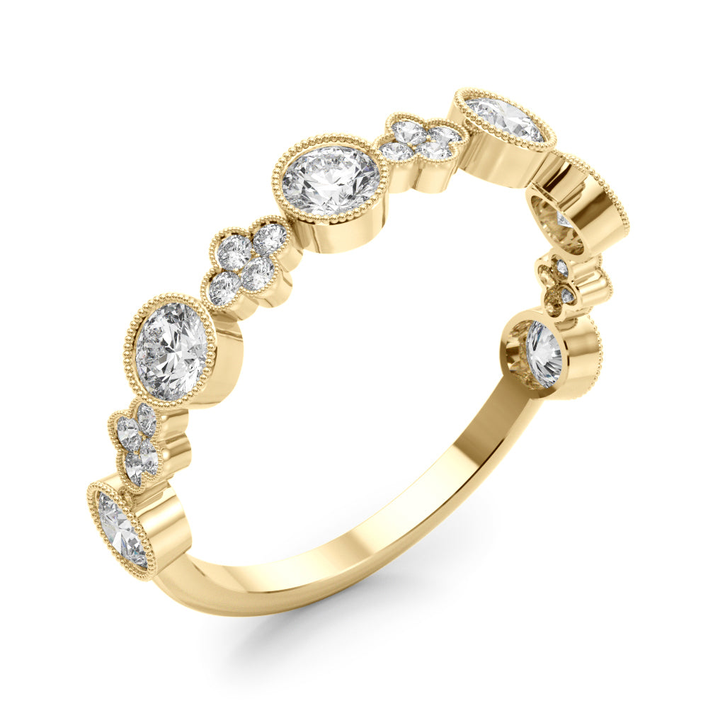 1/3 ct tw Lab Diamond Lab Grown Diamond Stackable Ring