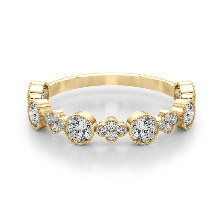 1/3 ct tw Lab Diamond Lab Grown Diamond Stackable Ring