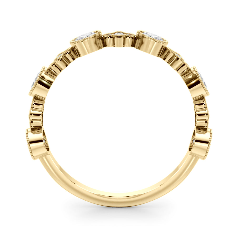 1/3 ct tw Lab Diamond Lab Grown Diamond Stackable Ring