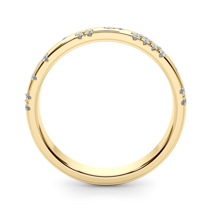 1/5 ct tw Lab Diamond Lab Grown Diamond 3Mm Band