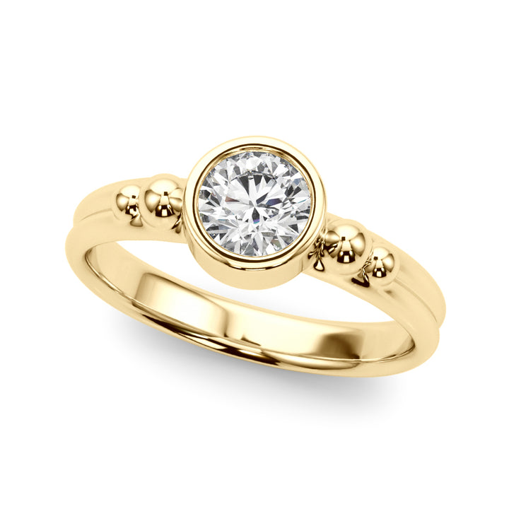 1/2 ct tw Lab Diamond Lab Grown Diamond Fashion Ring Round