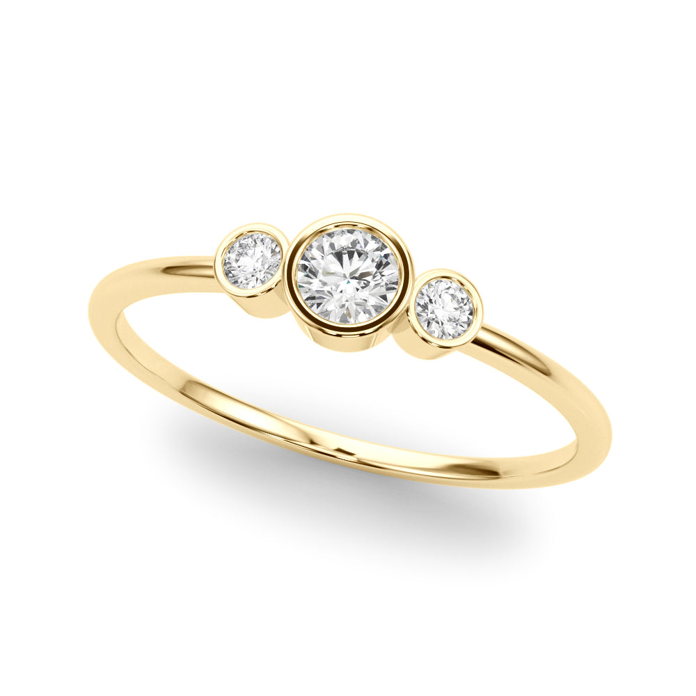 1/5 ct tw Lab Diamond Lab Grown Diamond Fashion Ring